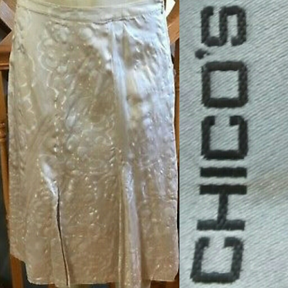 Chico's Silk Skirt - Size 1